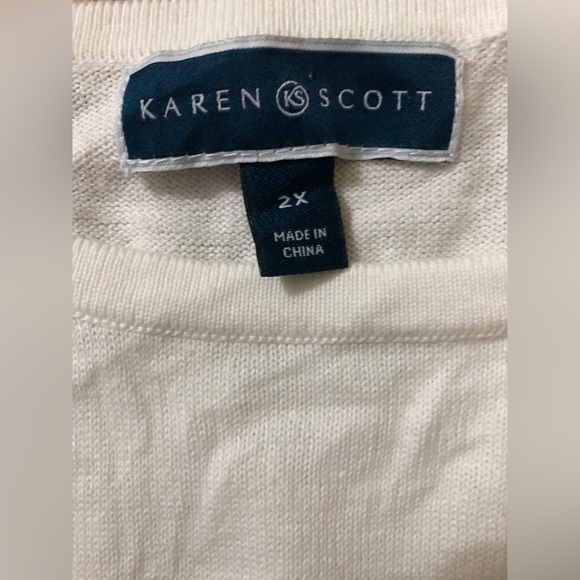 Karen Scott Women’s Long-sleeve Sweater - Picture 4 of 4
